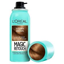 LOREAL MAGIC RETOUCH Hair Spray( 10 GOLDEN BROWN)
