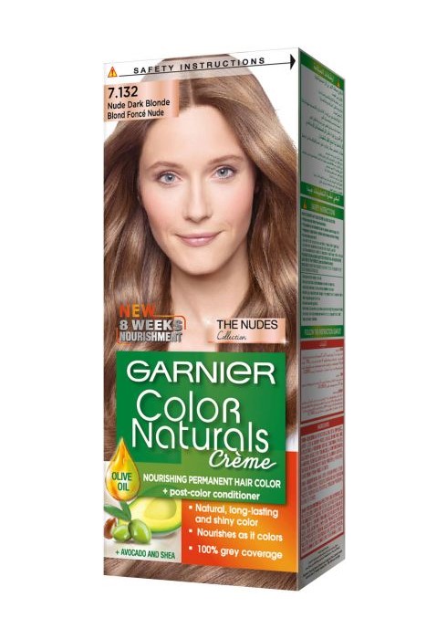 GARNIER COLOR NATURALS (7.132 NUDE DARK BROWN)