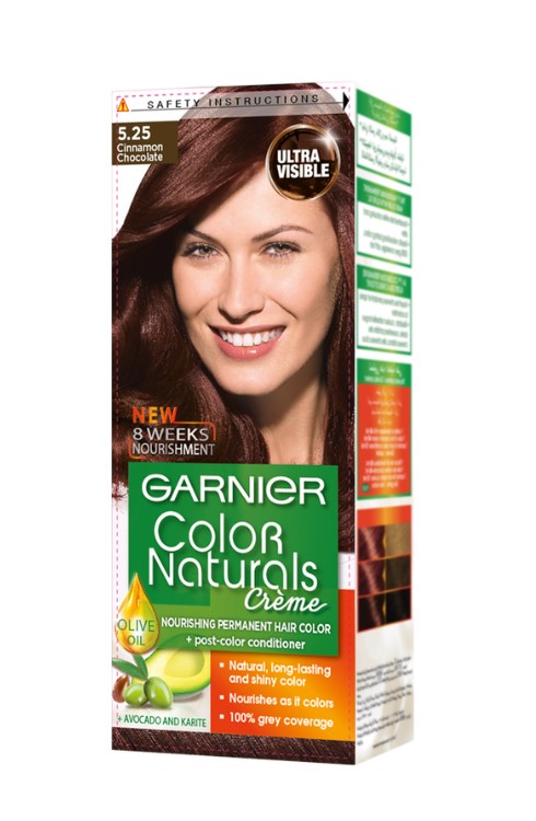 GARNIER COLOR NATURALS (PAK 5.25 CINNAMON CHOCO)