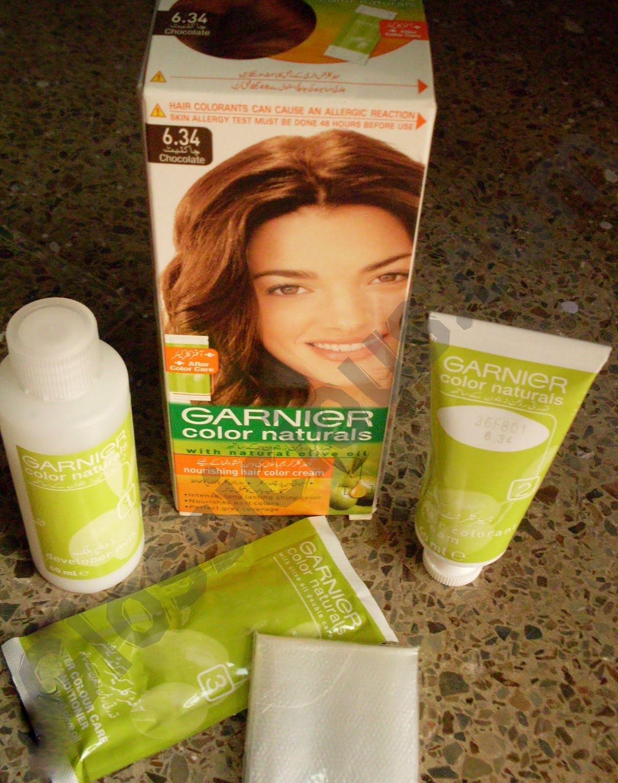 GARNIER COLOR NATURALS (PAK 6.34 CHOCOLATE)