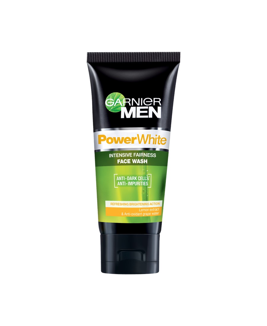 GARNIER MEN POWER WHITE FACE WASH 50ML