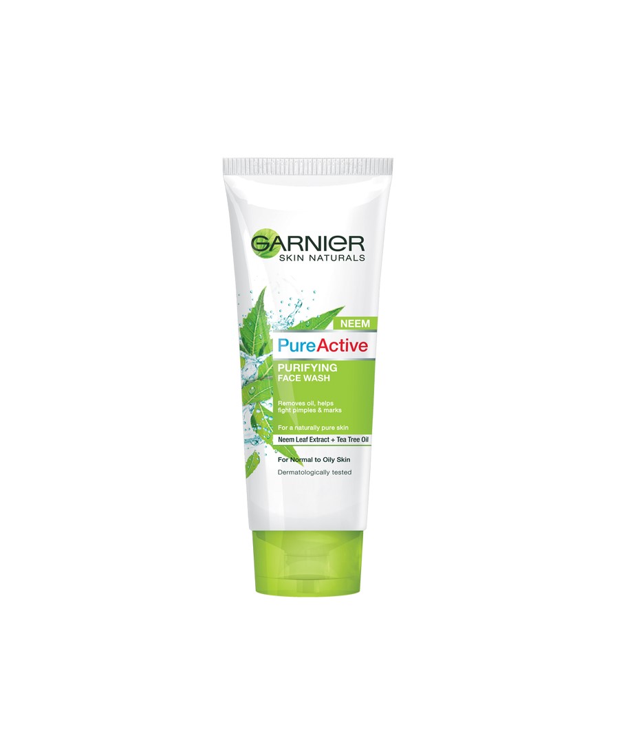 GARNIER SN PURE ACTIVE NEEM FACE WASH 50ML