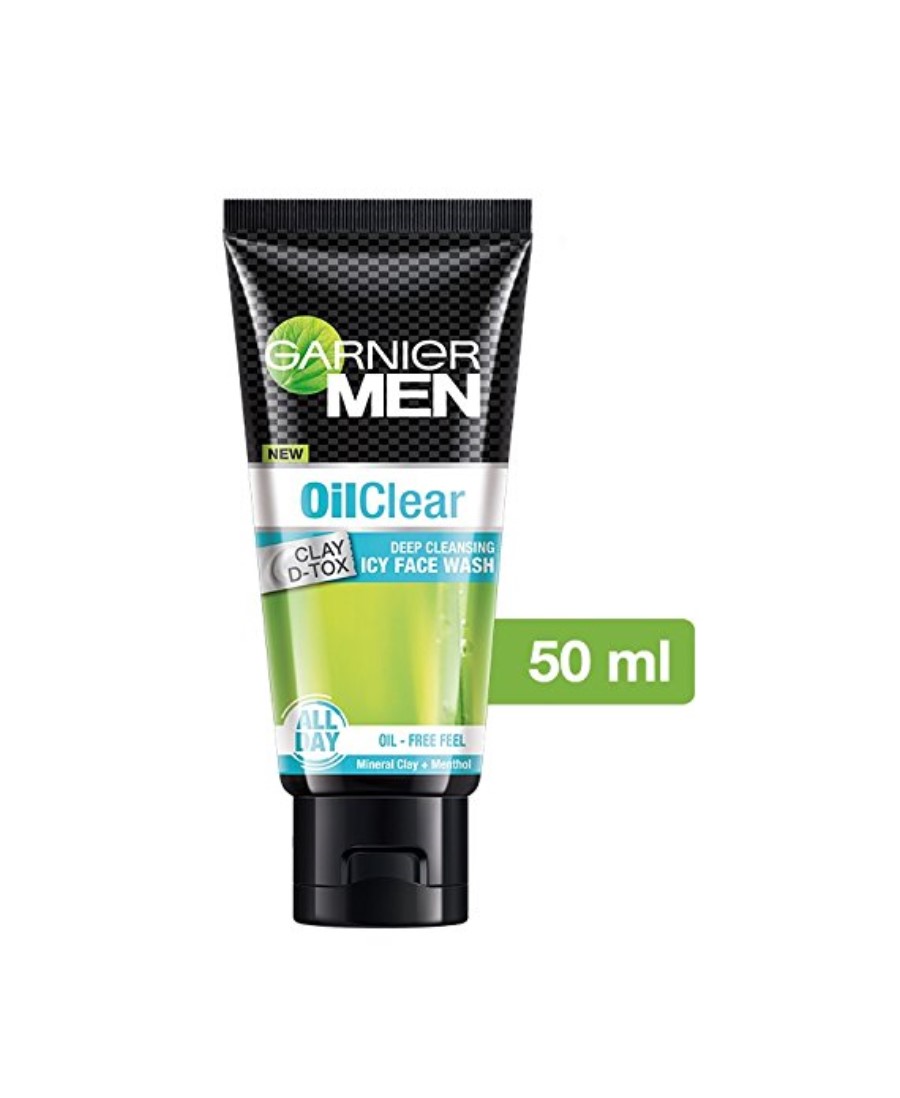GARNIER MEN OIL CLEAR FACE WASH 50ML