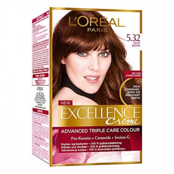 Loreal Hair Colour ( 5.32 SOLAR BROWN)