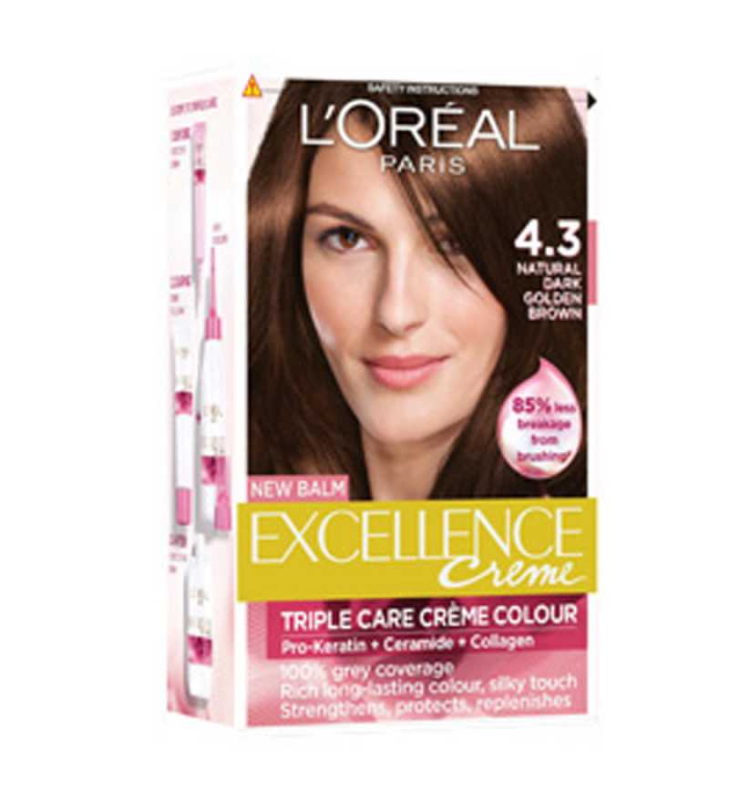 Loreal Hair Colour (4.3 GOLDEN BROWN)