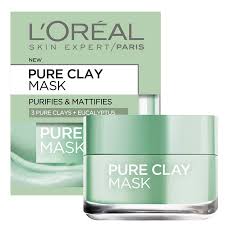 Loreal Clay Mask 50ML (GREEN)