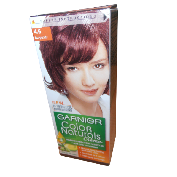 GARNIER COLOR NATURALS (PAK 4.6 BURGUNDY RED)