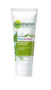 GARNIER SN PURE ACTIVE NEEM FACE WASH 100ML